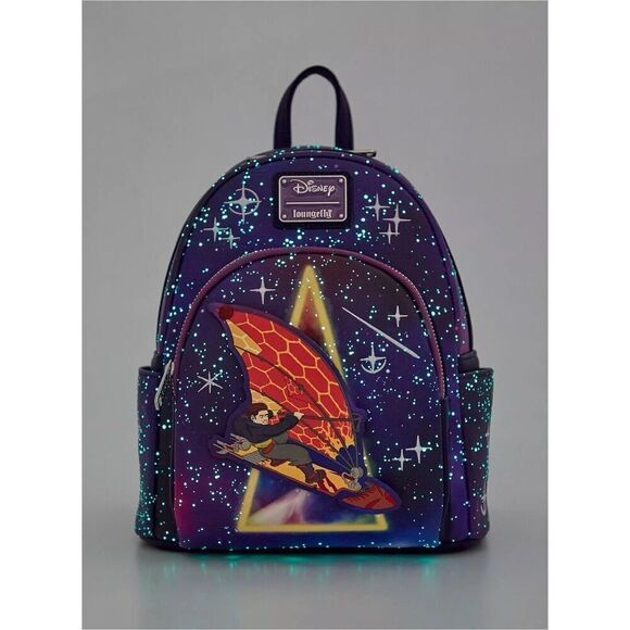 Loungefly Disney Treasure Planet Solar Surfer Glow-in-the-Dark Mini Backpack main image 5